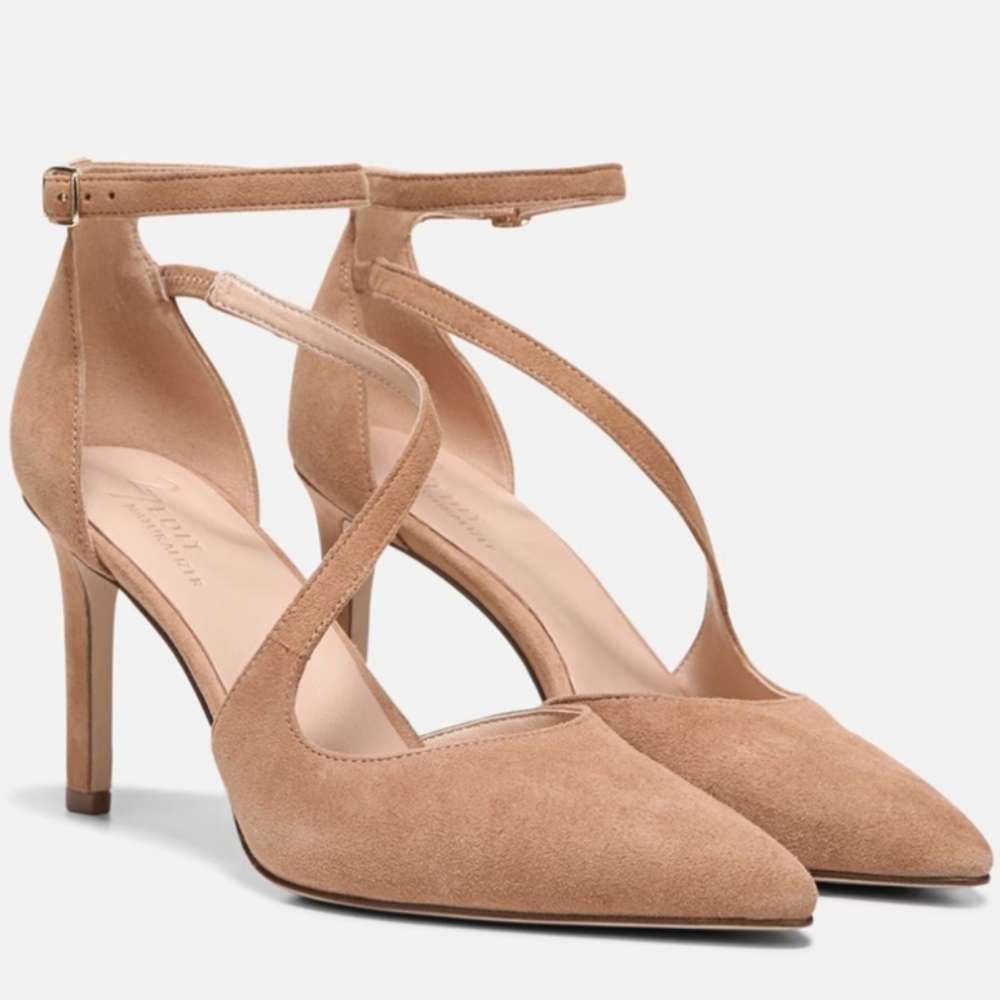 Naturalizer Edit Abilyn Pump Taupe Suede Brand NEW